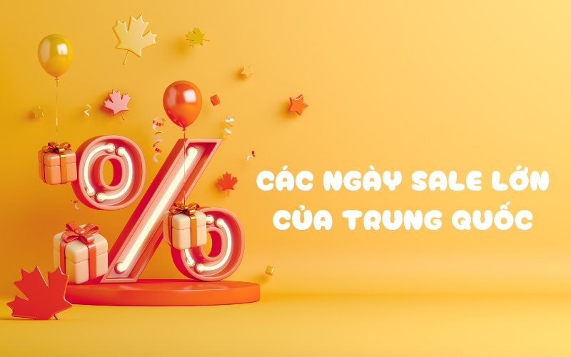 các ngày sale lớn của trung quốc