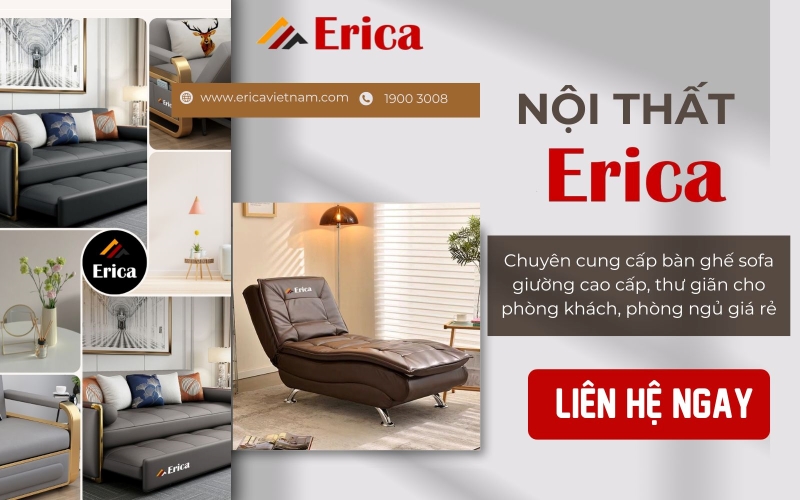 Hệ thống cửa hàng nội thất ERICA